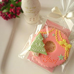 アイシングクッキー　プチギフト　Christmas リース ¥520